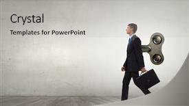  Presentation with indiana jones never stop exploring - PPT layouts consisting of robot moving - he never stops to move background and a  colored foreground