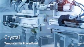  Presentation with input - Presentation enhanced with robotic-pneumatic-input-to-robot background and a teal colored foreground