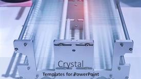  Presentation with robotic - Presentation design having robotic-screen-protector-film background and a light blue colored foreground