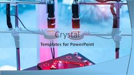  Presentation with vision - Slide set enhanced with robotic-vision-sensor-camera-system background and a light blue colored foreground