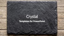  Presentation with slate - PPT layouts featuring rock - black slate board on grunge background and a dark gray colored foreground