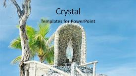  Presentation with boracay beach - PPT layouts featuring rock at boracay beach philippines background and a  colored foreground