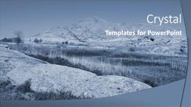  Presentation with kazakhstan - Theme with rock-formations-in-bektau-ata background and a  colored foreground