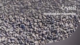  Presentation with rock - Cool new PPT theme with rock-pebbles-background and a  colored foreground