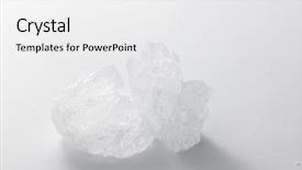  Presentation with sugar - Colorful slides enhanced with rock sugar at the white backdrop and a  colored foreground