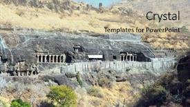  Presentation with ancient temples - Amazing theme having strong handsome man doing sit-ups in a gym as bodybuilding exercise backdrop and a soft green colored foreground