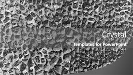  Presentation with rock wall - Amazing PPT layouts having rock-wall-background-painted-rock backdrop and a gray colored foreground