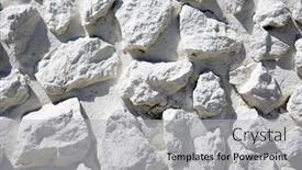  Presentation with rock wall - Slide deck featuring rock-wall-background-painted-rock background and a light gray colored foreground