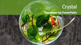  Presentation with rocket - Presentation design consisting of water rocket - cake for valentine' s day background and a  colored foreground