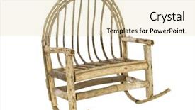  Presentation with black white love - Slides with rocking chair love seat background and a lemonade colored foreground