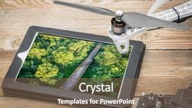  Presentation with rocks - Amazing presentation theme having rocks bridge over mississippi river backdrop and a violet colored foreground