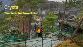  Presentation with czech republic - Presentation consisting of rocks-in-bohemian-switzerland-czech background and a tawny brown colored foreground