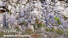  Presentation with rock - Presentation enhanced with rocks soil - abstract natural rock background background and a violet colored foreground