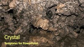  Presentation with jesus risen cave - Presentation theme having rocky caves - cave close-up texture photo background and a tawny brown colored foreground