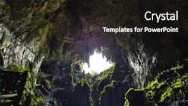  Presentation with sarawak - Amazing PPT layouts having rocky caves - large fairy cave near kuching backdrop and a black colored foreground