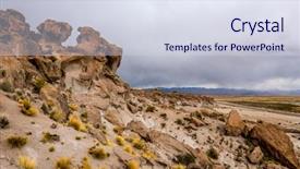  Presentation with university unc chapel hill - Presentation having rocky hill spacious bolivian landscape background and a  colored foreground