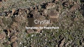 Presentation with rocky - PPT layouts consisting of rocky-hillside-near-borrego-springs background and a tawny brown colored foreground