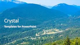  Presentation with british columbia - Slide set with rocky mountains coastal mountains blackwall peak trail in manning park british columbia canada background and a teal colored foreground