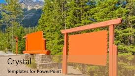  Presentation with british columbia - PPT layouts consisting of rocky mountains coastal mountains blackwall peak trail in manning park british columbia canada background and a coral colored foreground