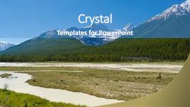  Presentation with rocky mountains - PPT layouts consisting of rocky mountains in alberta canada background and a  colored foreground