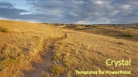  Presentation with rocky mountains - PPT theme enhanced with rocky mountains in colorado - soapstone background and a tawny brown colored foreground