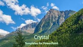  Presentation with biking in mountains - PPT layouts featuring rocky mountains near lillooet whistler background and a tawny brown colored foreground