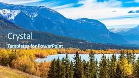  Presentation with abraham - Slides featuring rocky-mountains-of-canada-mountain background and a teal colored foreground