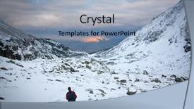  Presentation with transylvania - Cool new presentation theme with rodna mountains in early winter backdrop and a  colored foreground