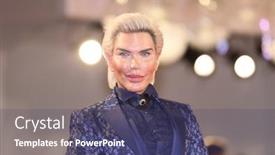  Presentation with award - Slide deck featuring rodrigo-alves-attends-ying-shadow background and a ocean colored foreground