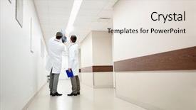  Presentation with spine surgery - Amazing presentation theme having roentgen - surgery people healthcare and medicine backdrop and a lemonade colored foreground