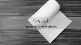  Presentation with paper towel roll - PPT layouts with roll of paper towels background and a light gray colored foreground
