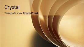  Presentation with adding machine - Beautiful PPT layouts featuring roll of the adding machine backdrop and a yellow colored foreground