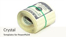  Presentation with no money - Presentation design featuring construction of culverts background and a ocean colored foreground