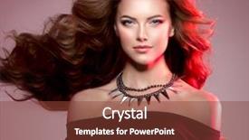  Presentation with chains - Cool new PPT layouts with roll style on colourful vivid backdrop and a tawny brown colored foreground