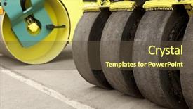  Presentation with focus - Audience pleasing presentation design consisting of roller selective focus on nearest backdrop and a tawny brown colored foreground