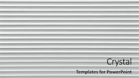  Presentation with metal roller shutter - PPT theme consisting of roller shutters closeup background and a light gray colored foreground