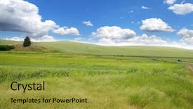 Presentation with washington state ferries - Colorful slide deck enhanced with rolling hills - scenic landscape near palouse washington backdrop and a  colored foreground