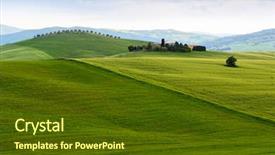  Presentation with italy usa - Amazing slide deck having rolling hills - sunset tuscany landscape toscana italy backdrop and a tawny brown colored foreground