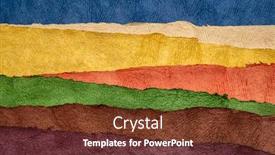  Presentation with rolling hills - Presentation theme with rolling-hills-abstract-landscape-created background and a tawny brown colored foreground