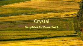  Presentation with farmlands - Colorful PPT layouts enhanced with rolling hills on sunset rural landscape green fields and farmlands fresh vibrant colors at rhine valley rhine gorge in germany backdrop and a tawny brown colored foreground