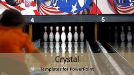  Presentation with rolling ball - Cool new presentation with rolling the ball at bowling backdrop and a coral colored foreground