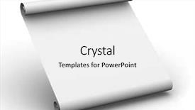  Presentation with paper towel roll - Slide deck featuring rollos de papel - roll of a paper 3d background and a white colored foreground