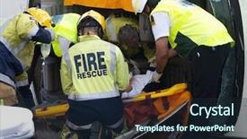  Presentation with driver - Presentation theme enhanced with river trent nottingham england background and a light blue colored foreground