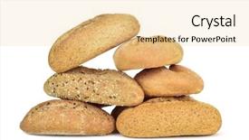  Presentation with white differene - Slide set enhanced with rolls on a white background background and a  colored foreground