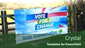  Presentation with election - PPT theme having rolvenden-england-april-23 background and a  colored foreground
