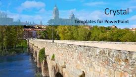  Presentation with roman - PPT theme featuring  background and a  colored foreground