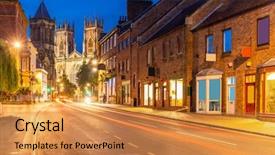  Presentation with roman catholic - Amazing slide deck having roman catholic kingdom - york minster cathedral sunset dusk backdrop and a gold colored foreground