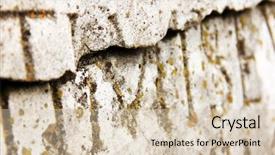  Presentation with roman - Beautiful slide set featuring protin - batata vada or aalu bond backdrop and a coral colored foreground.