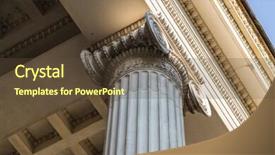  Presentation with geography old nautical treasure vintage - Presentation theme featuring roman government - vintage old justice courthouse column background and a tawny brown colored foreground