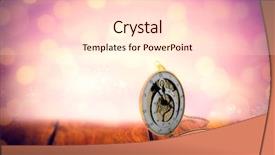  Presentation with old clock time antique - Colorful theme enhanced with roman number - antique pocket clock with chain backdrop and a lemonade colored foreground